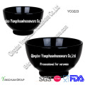 Promotional Ceramic Black Bowl with Customer Design